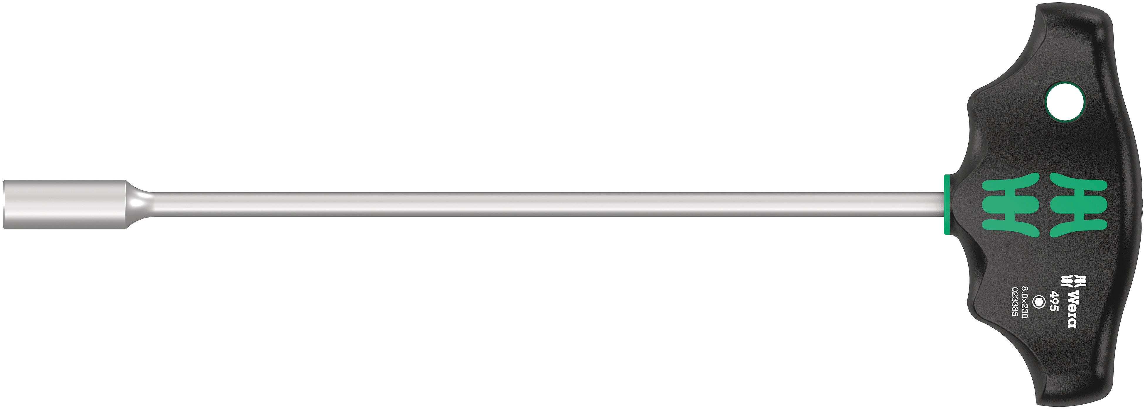 Отвёртка торцевая 495с Т-образной рукояткой 8X230 мм с отверстием для подвеса