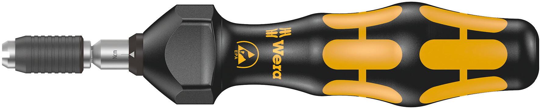 Отвертка динамометрическая антистатическая 0.10-0.34 Нм с быстрозажимным патроном 4 мм Halfmoon/HIOS погрешность ± 6%. 7435 ESD Kraftform