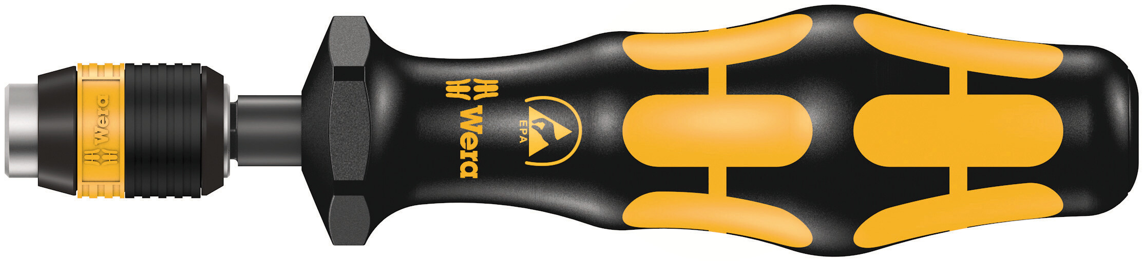 Отвёртка-битодержатель динамометрическая антистатическая, 0.3 Нм, для серийных операций, ESD Pre-Set Kraftform, 1/4'' D6.3/F6.3''