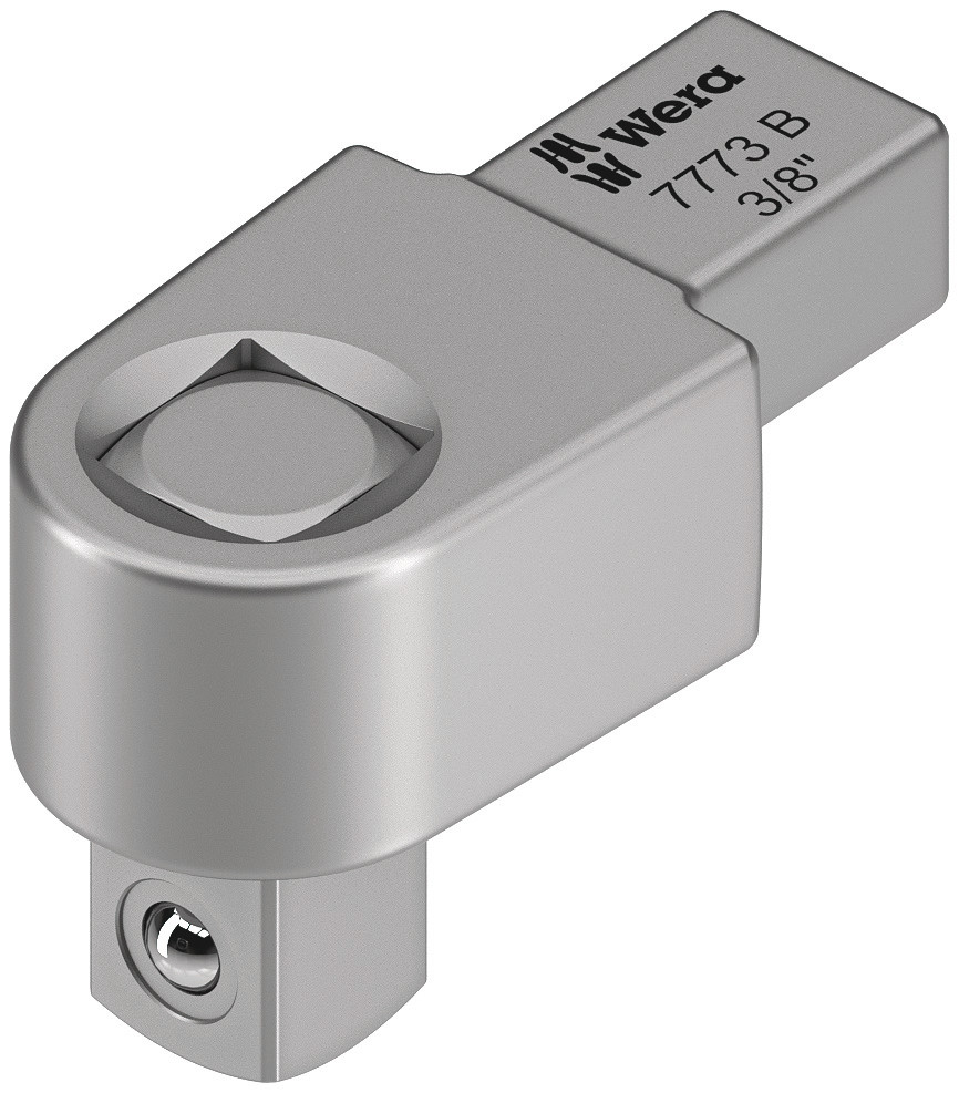 Насадка с квадратом 7773 B 3/8 DR под посадочное гнездо 9x12 мм для динамометрических ключей Click-Torque серий X и XP