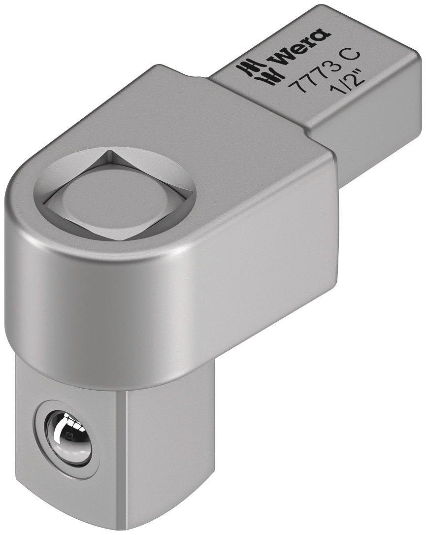 Насадка с квадратом 7773 C 1/2 DR под посадочное гнездо 9x12 мм для динамометрических ключей Click-Torque серий X и XP