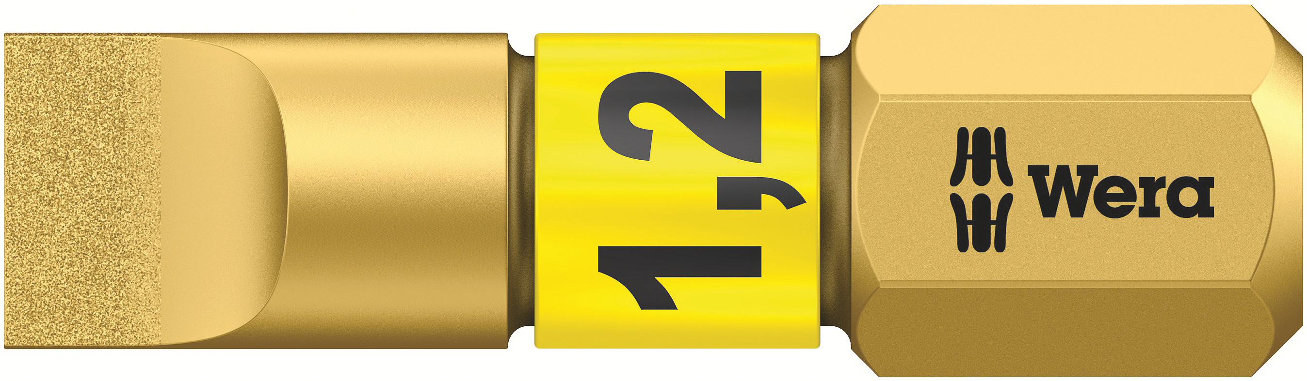 Бита шлицевая биторсионная 800/1 BDC SL алмазное покрытие хвостовик 1/4 C 6.3 1.2X6.5X25 мм