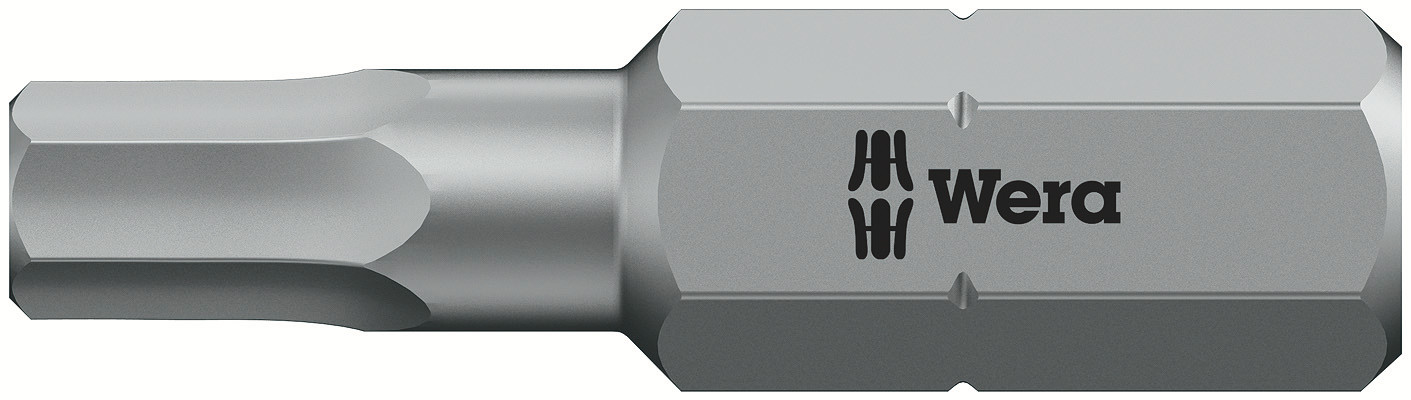 Бита под внутренний шестигранник 840/1 Z Hex-Plus вязкая твердость хвостовик 1/4 C 6.3 1/8X25 мм