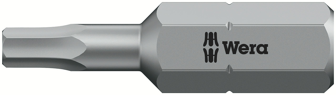 Бита под внутренний шестигранник 840/1 Z Hex-Plus вязкая твердость хвостовик 1/4 C 6.3 3X25 мм