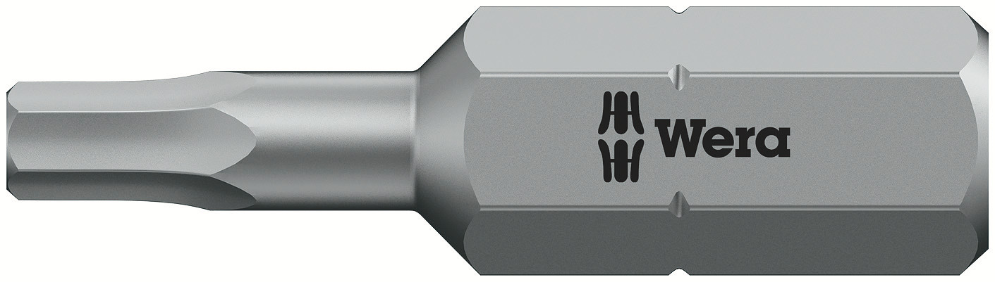 Бита под внутренний шестигранник 840/1 Z Hex-Plus вязкая твердость хвостовик 1/4 C 6.3 3/32X25 мм