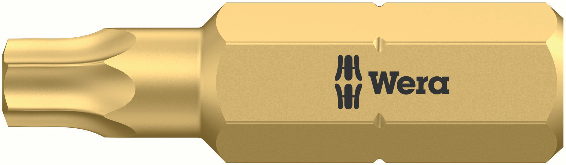 Бита 867/1 Z TORX HF c функцией фиксации крепежа вязкая твердость хвостовик 1/4 C 6.3 TX 40X25 мм