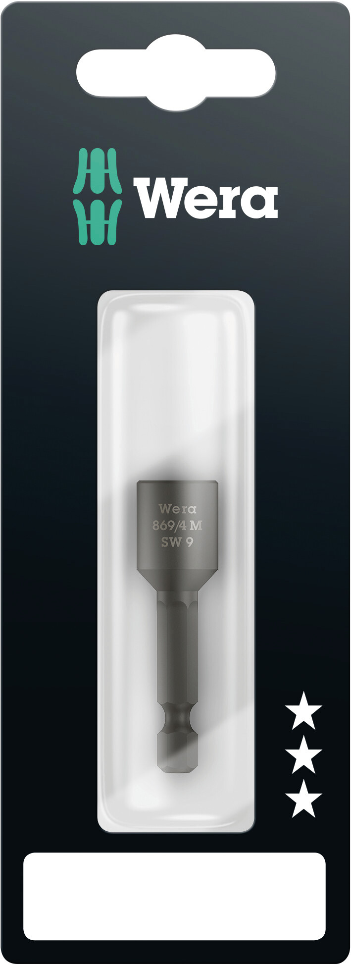 Головка торцевая 869/4 M SB с магнитом хвостовик 1/4 E 6.3 9X50 мм с держателем-еврослот