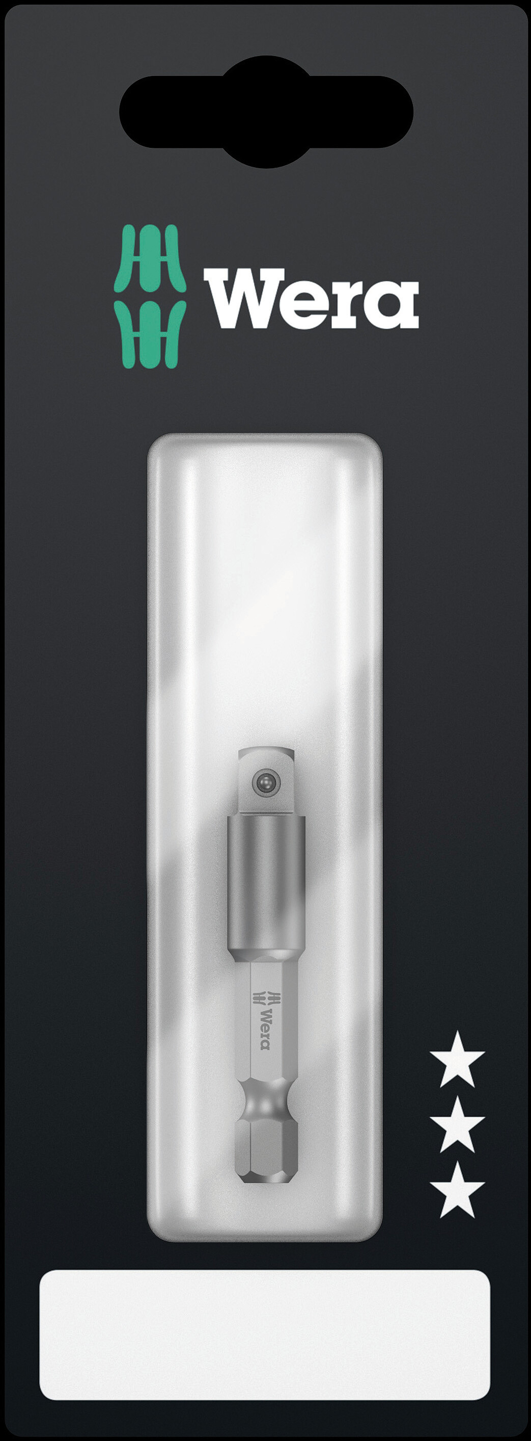 Оправка-хвостовик для торцевых головок DR 1/4 хвостовик 1/4 E 6.3 50 мм для ручного режима с держателем-еврослот. 870/4/A SB