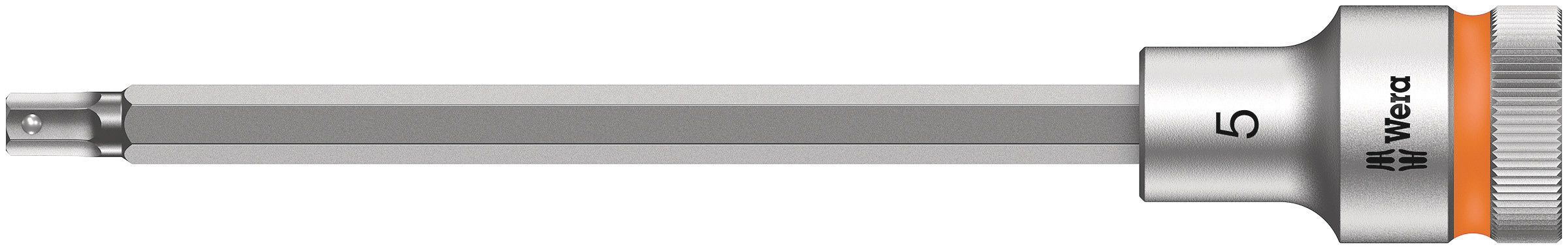 Головка торцевая со вставкой под внутренний шестигранник 8740 C Hex-Plus HF Zyklop DR 1/2 с фиксацией крепежа 5X140 мм