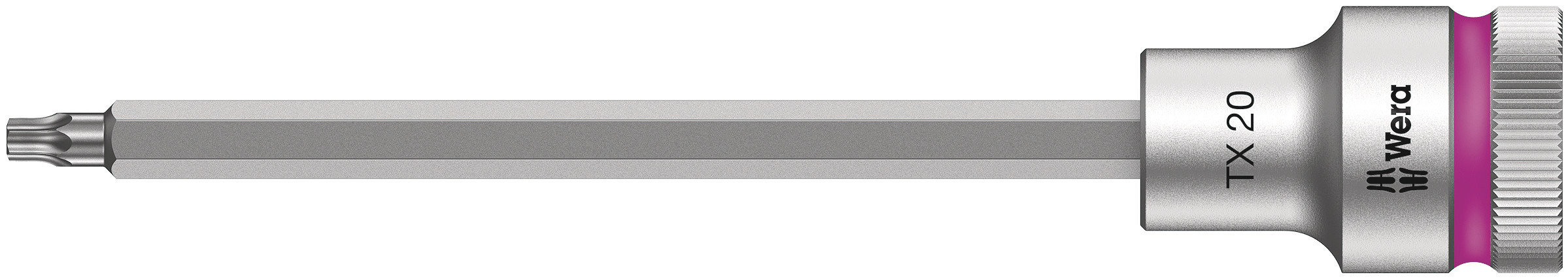 Головка торцевая со вставкой 8767 C HF TORX Zyklop DR 1/2 с фиксацией крепежа TX 20X140 мм