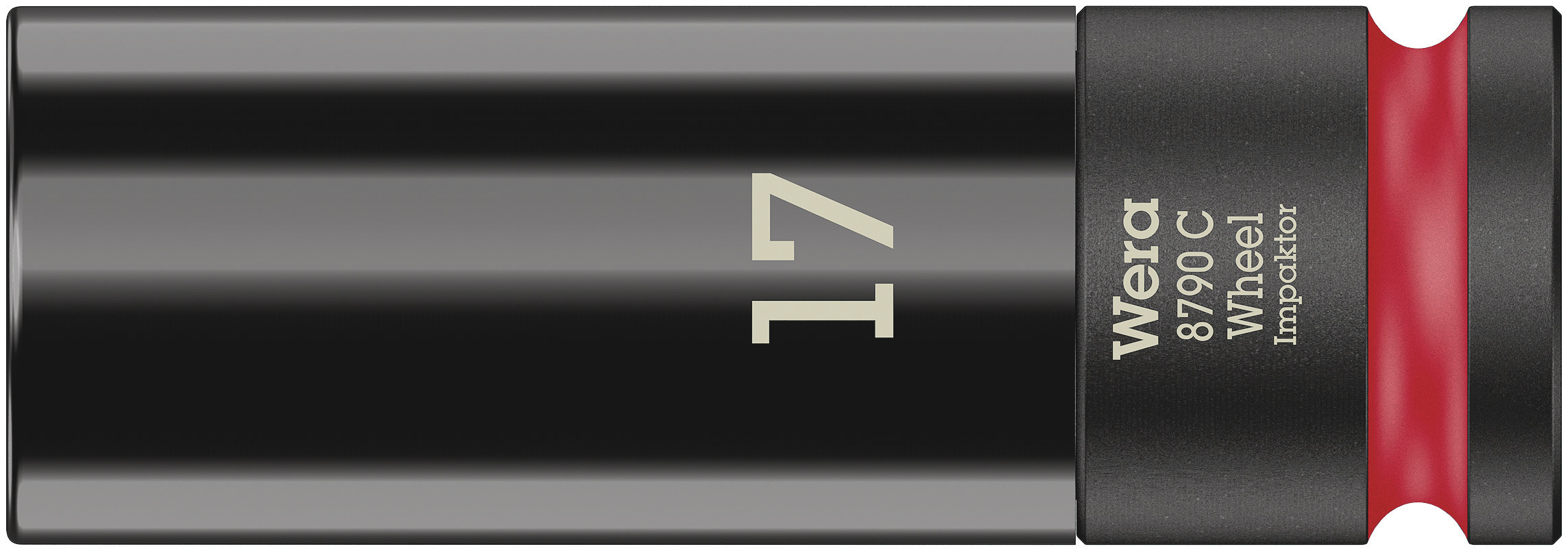 Головка торцевая ударная шестигранная 8790 C Wheel Impaktor DR 1/2 17X85 мм с пластиковой обоймой для защиты колёсного диска