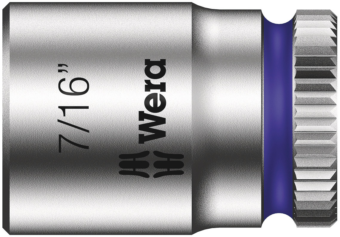 Головка торцевая шестигранная 8790 HMA Zyklop DR 1/4 7/16X23 мм