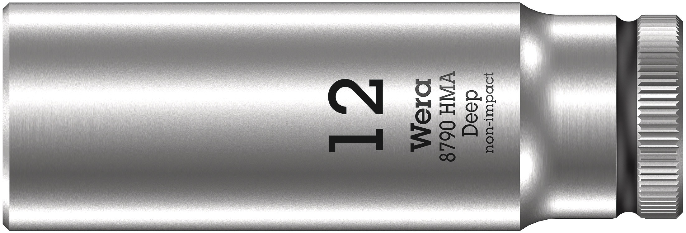Головка торцевая шестигранная 8790 HMA Deep DR 1/4 глубокая 12X50 мм