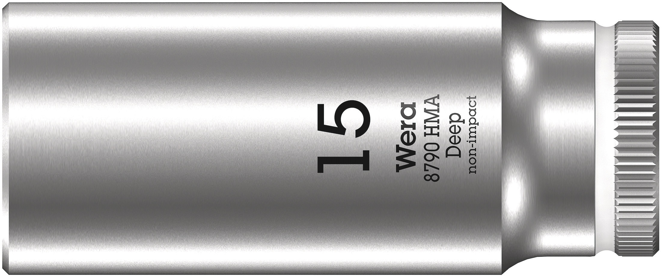 Головка торцевая шестигранная 8790 HMA Deep DR 1/4 глубокая 15X50 мм