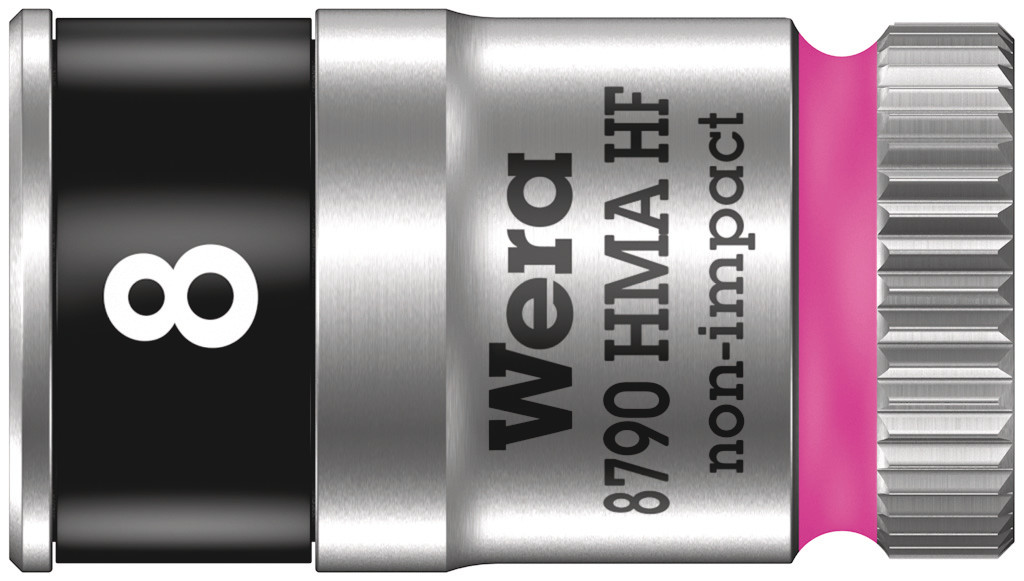 Головка торцевая шестигранная 8790 HMA HF Zyklop DR 1/4 с функцией фиксации крепежа 8X23 мм