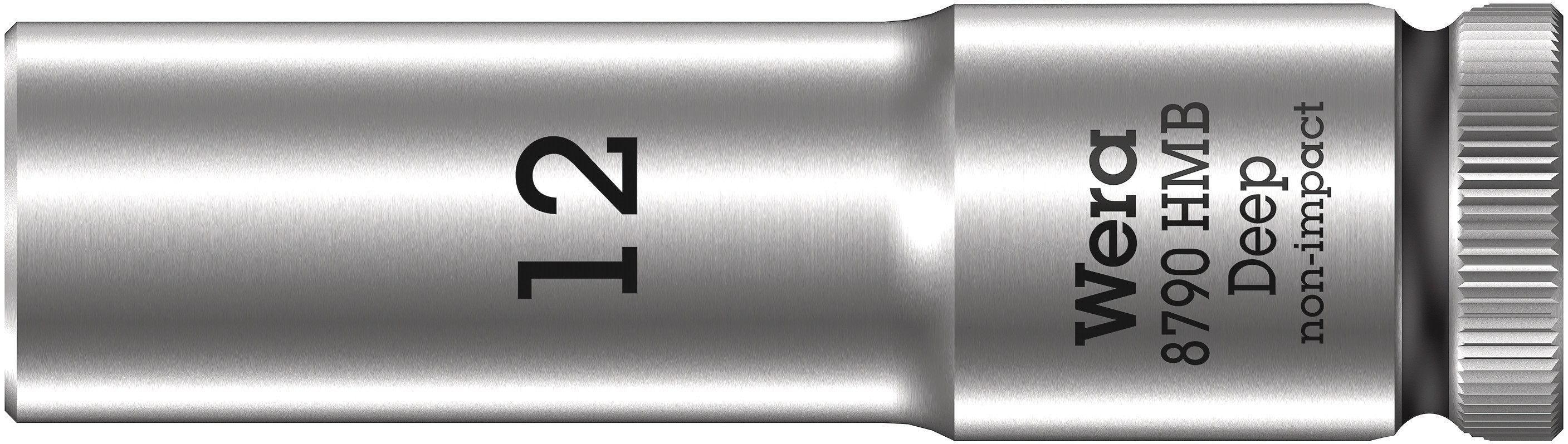 Головка торцевая шестигранная 8790 HMB Deep DR 3/8 глубокая 12X64 мм