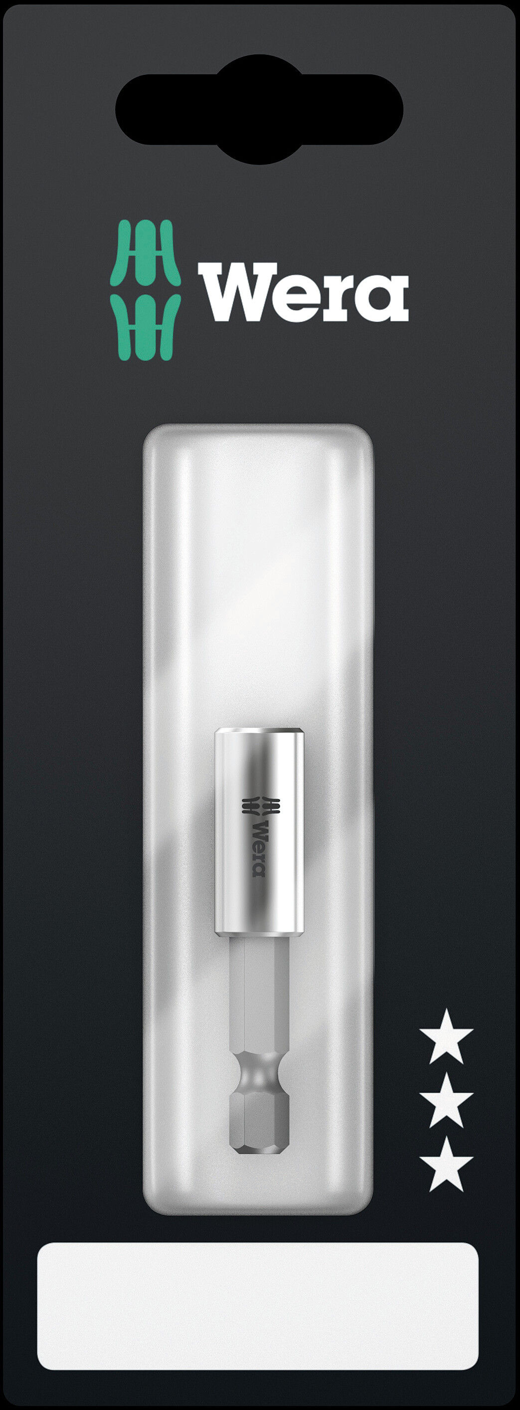 Битодержатель с втулкой из нержавеющей стали 893/4/1 K SB хвостовик 1/4 E 6.3 для бит 1/4 С 6.350 мм с держателем-еврослот