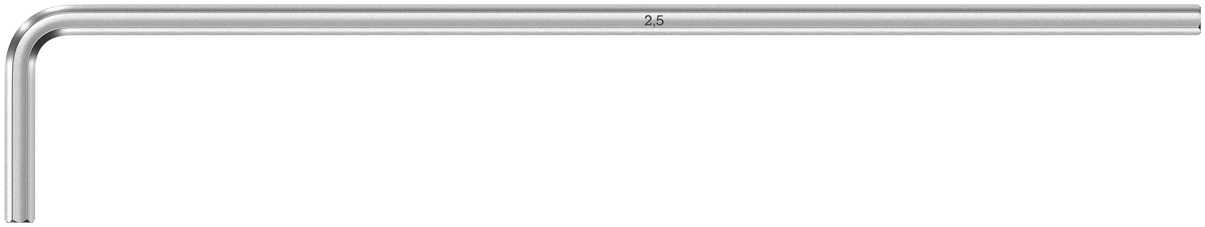 Ключ Г-образный 950 L хромированный 2.5X112 мм