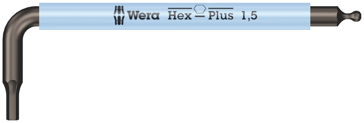 Ключ Г-образный 950 SPKS Multicolour с шаром 1.5X50 мм