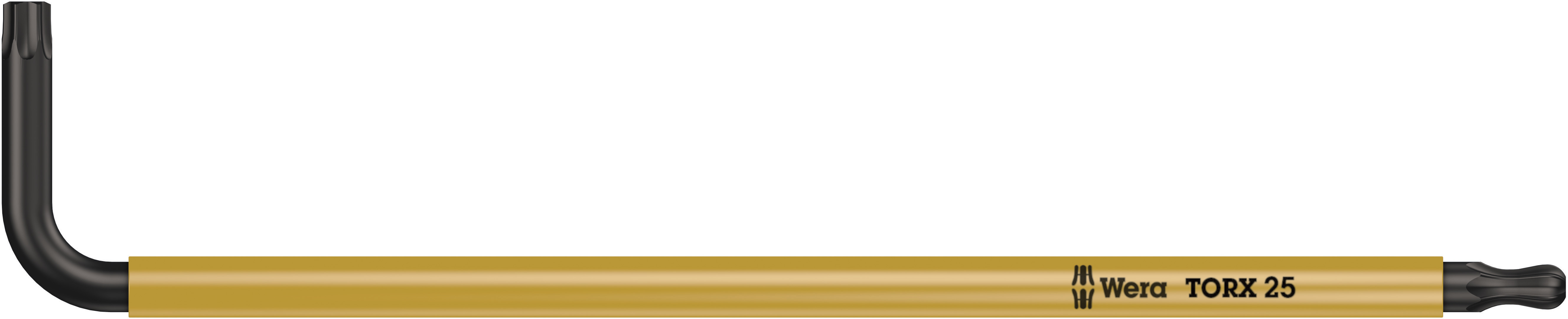 Ключ Г-образный 967 SPKL TORX BO Multicolour BlackLaser с шаром TX 25X104 мм с отверстием под штифт