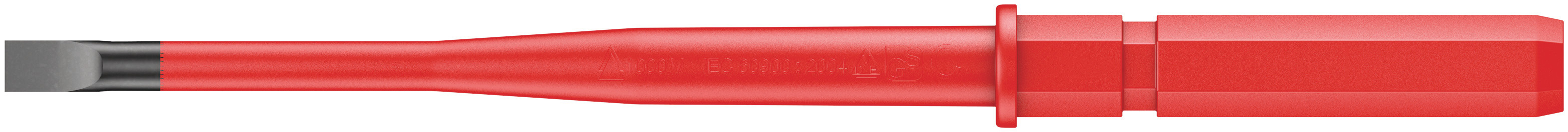 Отвертка-насадка сменная шлицевая 60 iS SL Набор Kraftform Kompakt VDE с зауженным стержнем 1X5.5X154 мм