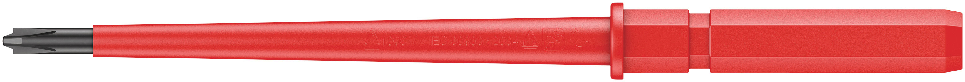 Отвертка-насадка сменная PlusMinus 62 i PH/S Набор Kraftform Kompakt VDE # 1X154 мм