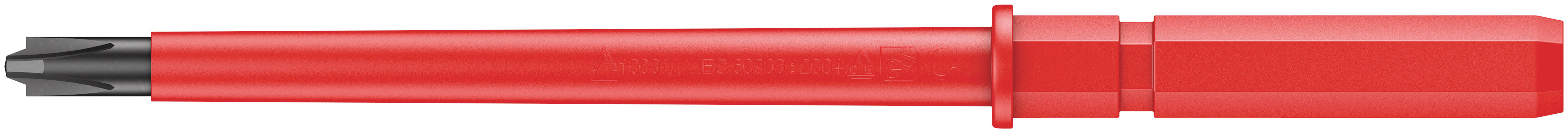 Отвертка-насадка сменная PlusMinus 62 i PH/S Набор Kraftform Kompakt VDE # 2X154 мм