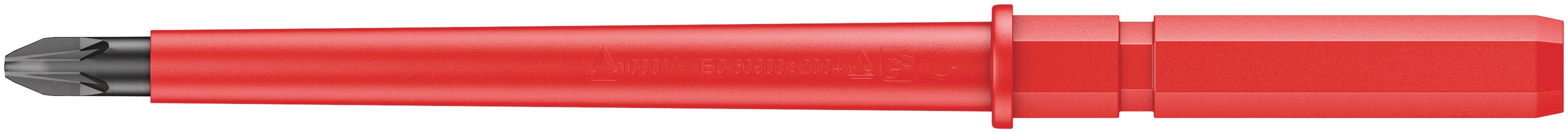 Отвертка-насадка сменная крестовая 65 i PZ Набор Kraftform Kompakt VDE PZ 2X154 мм