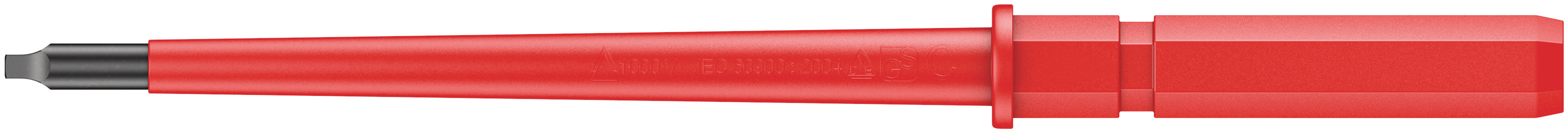 Отвертка-насадка сменная 68 i Robertson Набор Kraftform Kompakt VDE под внутренний квадрат # 1X154 мм