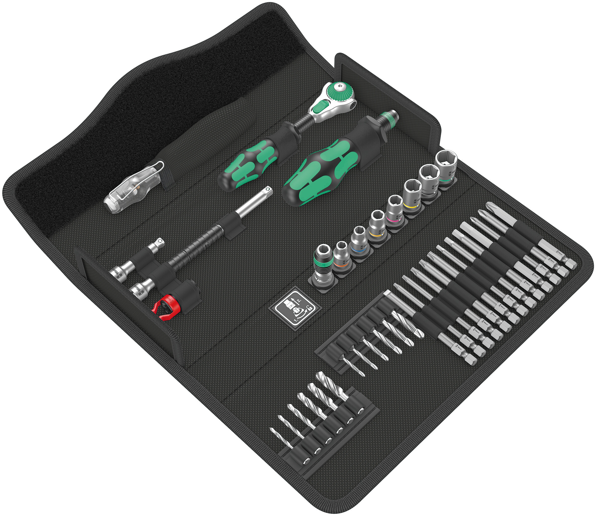 Набор инструмента для работы по металлу 39 предметов. Набор Kraftform Kompakt M 1