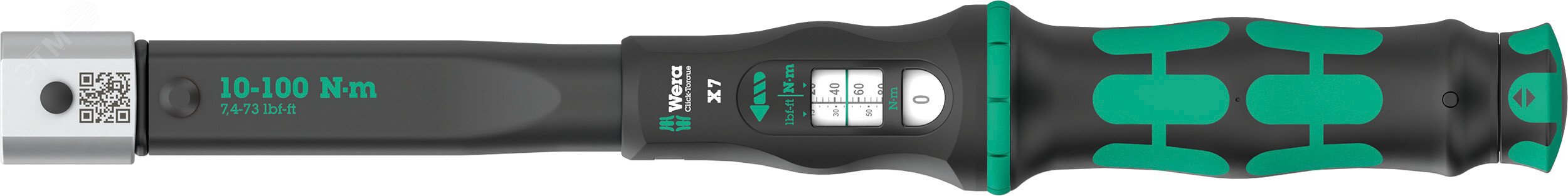 Изображение товара Ключ динамометрический для сменных инструментов, 10-100 Нм, Click-Torque X 7 (шт)