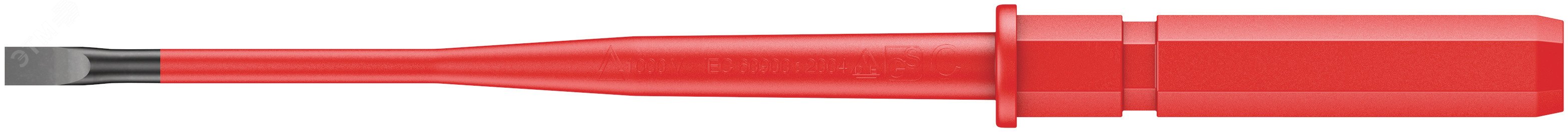 Изображение товара Отвертка-насадка Wera Kraftform Kompakt VDE шлицевая 0.8X4X154 мм