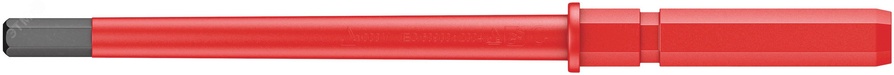 Изображение товара Отвертка-насадка сменная Wera Kraftform Kompakt VDE HEX6 154 мм