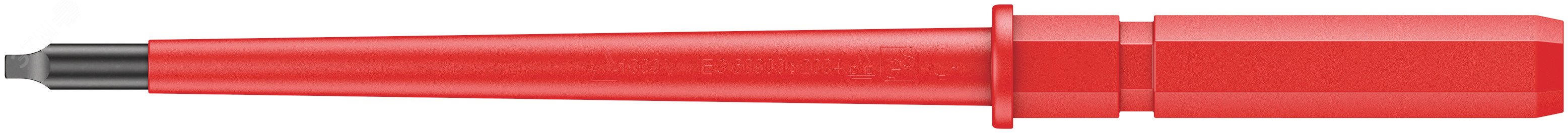 Изображение товара Отвертка-насадка сменная 68 i Robertson Набор Kraftform Kompakt VDE под внутренний квадрат # 1X154 мм (шт)