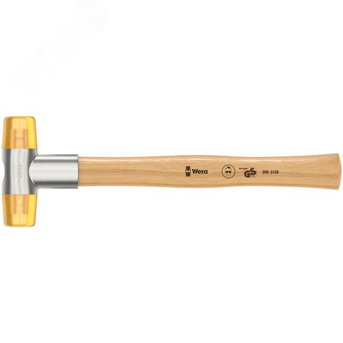 Изображение товара Киянка со сменными бойками из пластика Cellidor #2 диаметр головы 28 мм длина головы 87 мм длина 265 мм (шт)