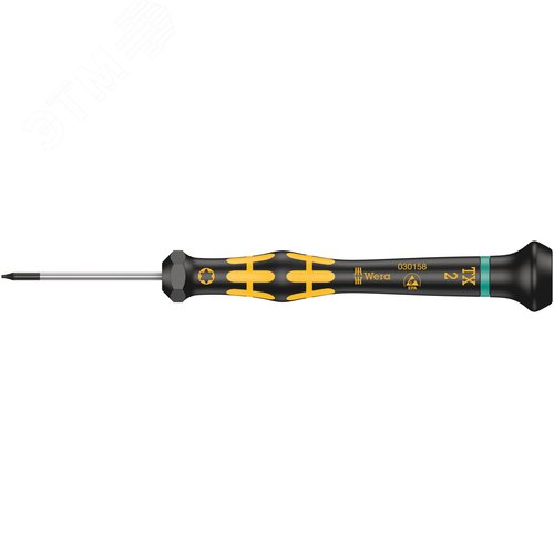 Отвёртка антистатическая для прецизионных работ 1567 TORX ESD Kraftform Micro TX 2X40 мм - фото 1