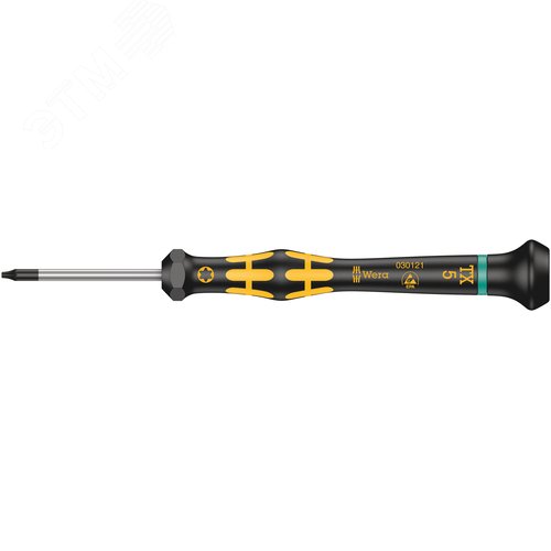 Отвертка антистатическая для прецизионных работ 1567 TORX ESD Micro TX 5X40 мм - фото 1