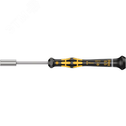 Отвертка торцевая антистатическая для прецизионных работ 1569 ESD Micro 5.5X60 мм - фото 1