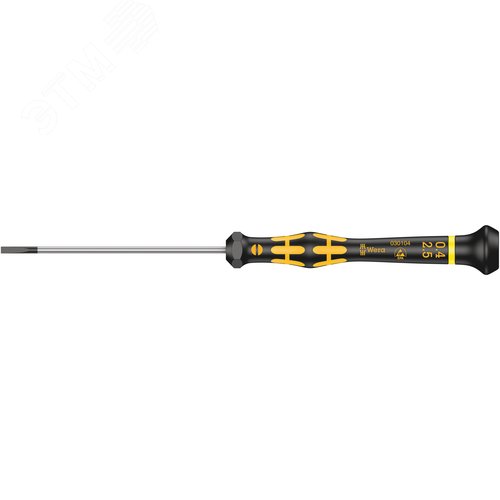 Изображение товара Отвертка шлицевая антистатическая для прецизионных работ 1578 A SL ESD Micro 0.40X2.5X80 мм (шт)