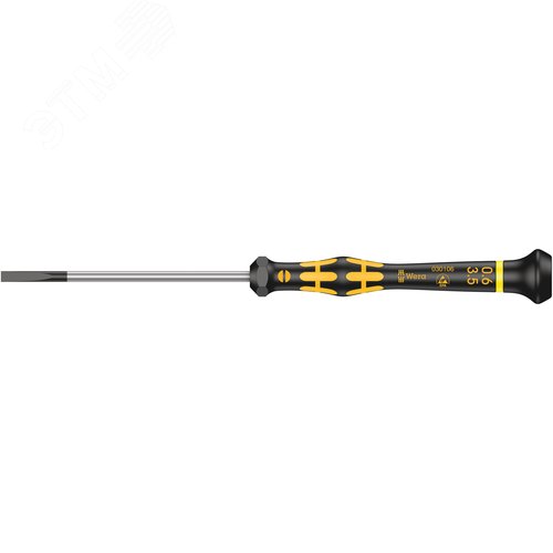 Отвертка шлицевая антистатическая для прецизионных работ 1578 A SL ESD Micro 0.60X3.5X80 мм - фото 1