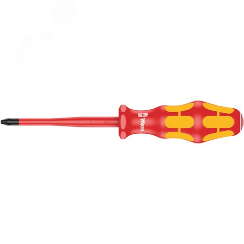 Изображение товара Отвертка диэлектрическая крестовая 162 iS PH VDE с зауженным рабочим концом PH 2X100 мм (шт)