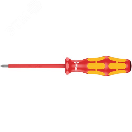Отвертка диэлектрическая крестовая 165 i PZ VDE PZ 0X80 мм - фото 1