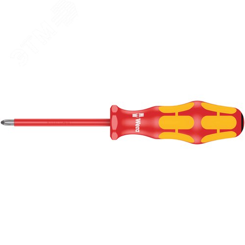 Изображение товара Отвертка диэлектрическая крестовая 165 i PZ VDE PZ 1X80 мм (шт)
