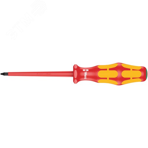 Отвертка диэлектрическая 167 i TORX VDE TX 6X80 мм - фото 1