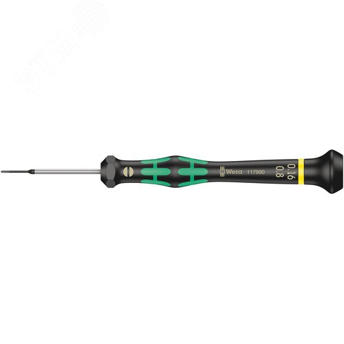 Изображение товара Отвертка шлицевая 2035 SL Micro для прецизионных работ 0.16X0.8X40 мм (шт)