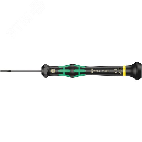 Изображение товара Отвертка шлицевая 2035 SL Micro для прецизионных работ 0.25X1.2X40 мм (шт)