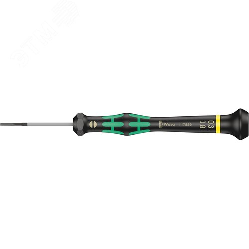 Отвертка шлицевая 2035 SL Micro для прецизионных работ 0.30X1.8X40 мм - фото 1