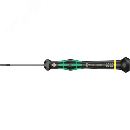 Отвёртка шлицевая 2035 SL Kraftform Micro для прецизионных работ 0.30X2X50 мм - фото 1