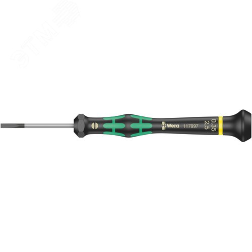 Изображение товара Отвёртка шлицевая 2035 SL Kraftform Micro для прецизионных работ 0.35X2.5X40 мм (шт)