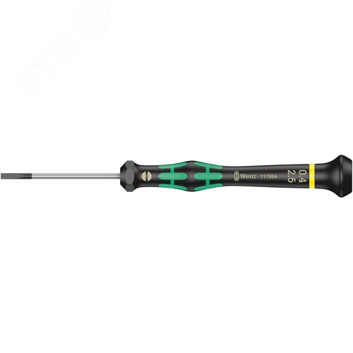 Изображение товара Отвертка шлицевая 2035 SL Micro для прецизионных работ 0.40X2.5X50 мм (шт)